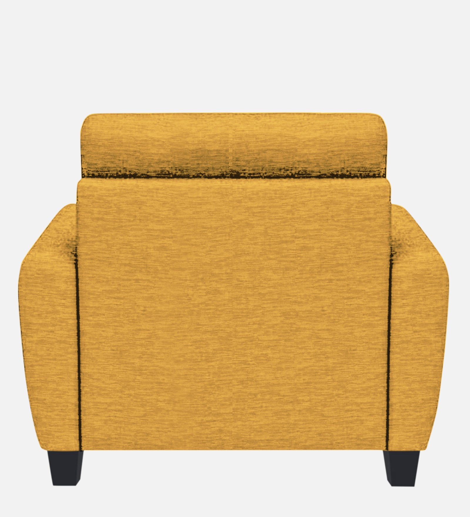 Bakadi Fabric 1 Seater Sofa In Bold yellow Colour - Febonic Living
