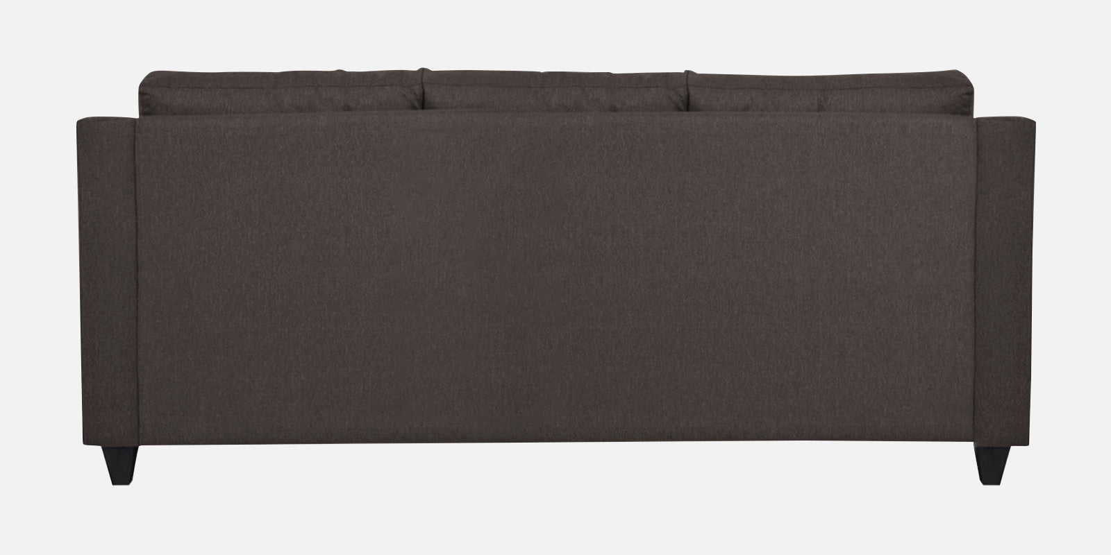 Welly Fabric 3 Seater Sofa In Caspa Brown Colour - Febonic Living
