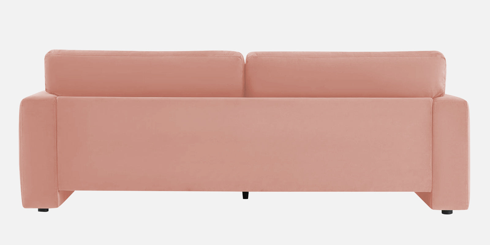 Kosta Velvet 3 Seater Sofa In Blush Pink Colour - Febonic Living