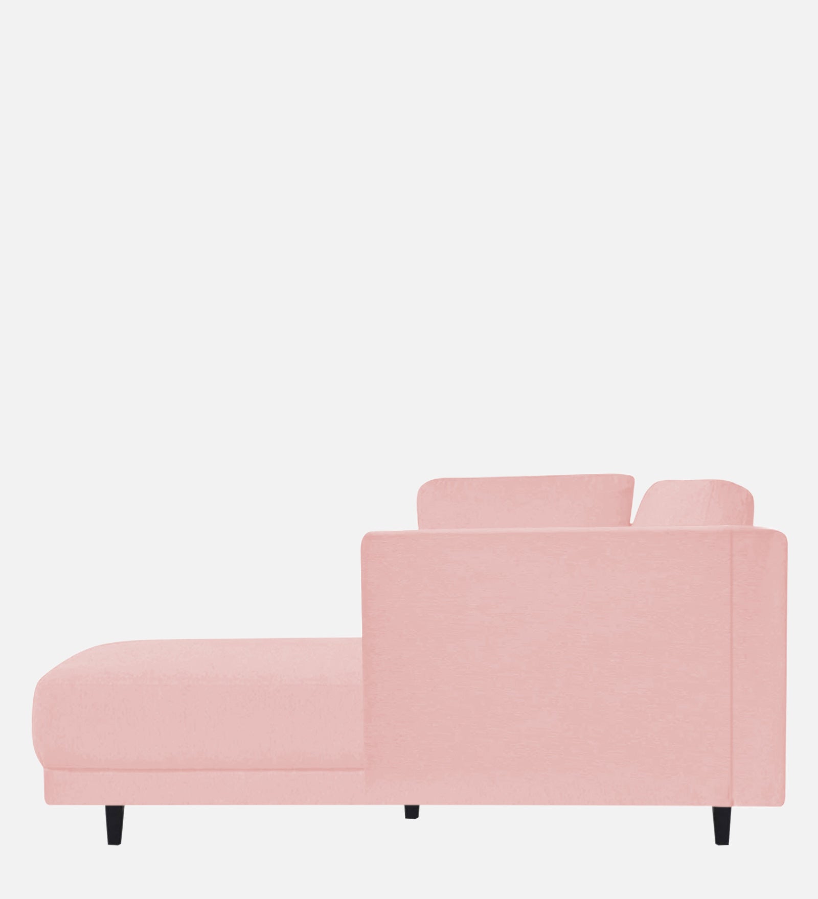 Jonze Velvet Rhs Chaise Lounger In Millennial Pink Colour - Febonic Living