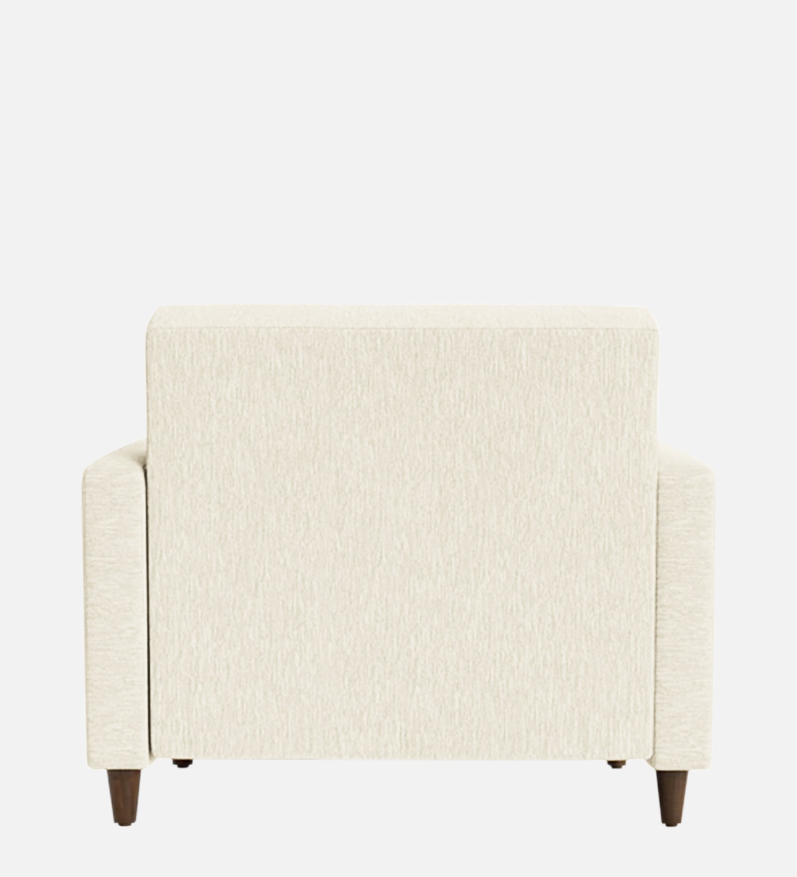 Timon Fabric 1 Seater Sofa In Ivory Cream Colour - Febonic Living