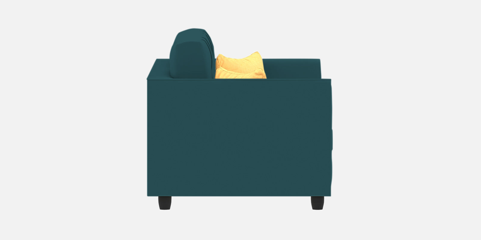 Nestin Velvet 2 Seater Sofa In Arabian Green Colour - Febonic Living