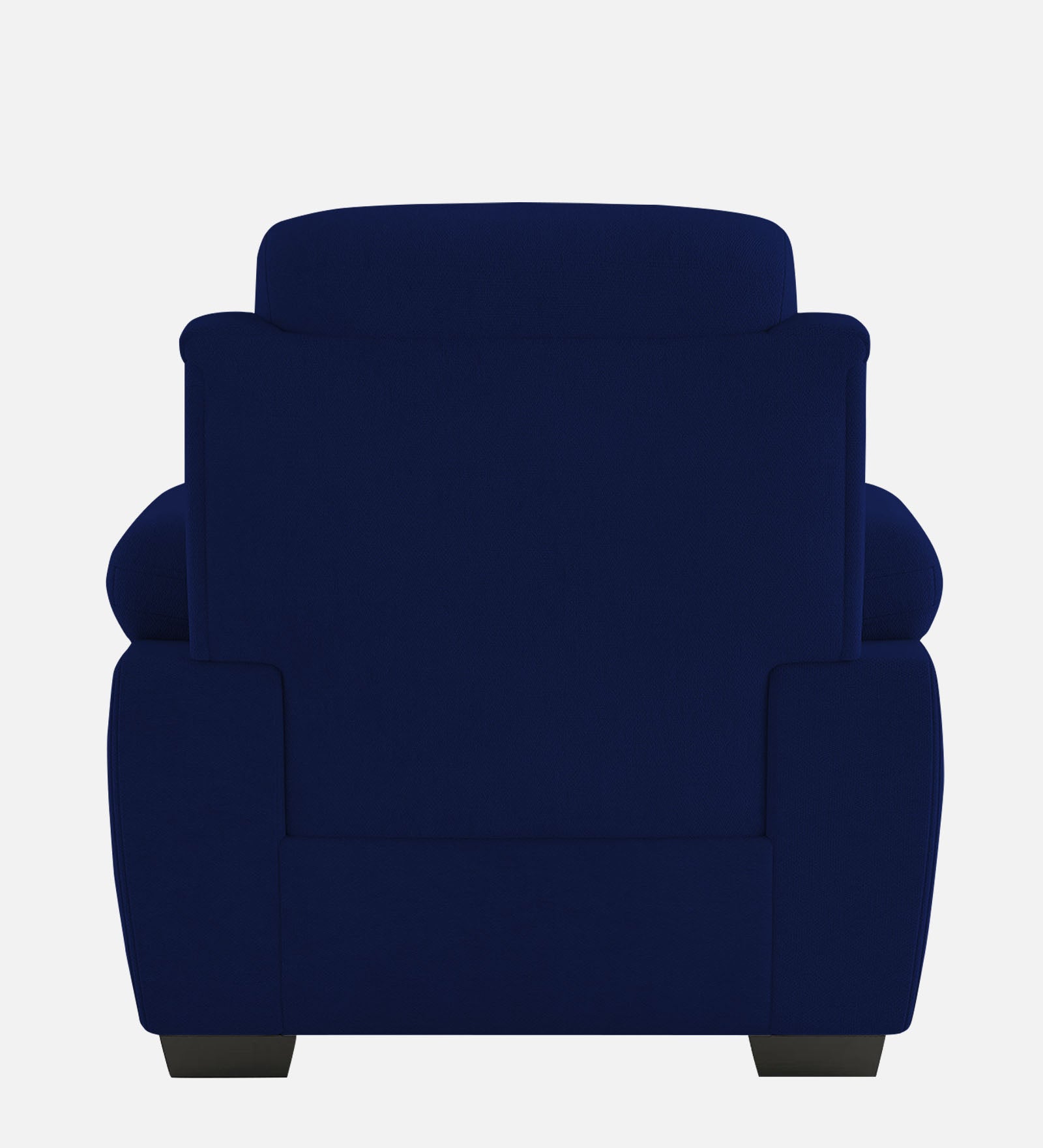 Miranda Velvet 1 Seater Sofa In Dark Blue Colour - Febonic Living