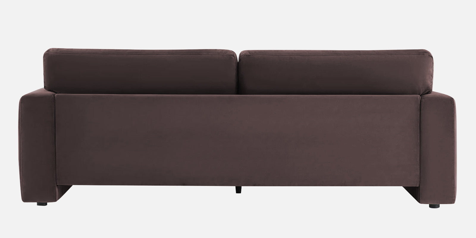 Kosta Velvet 3 Seater Sofa In Mocha Brown Colour - Febonic Living