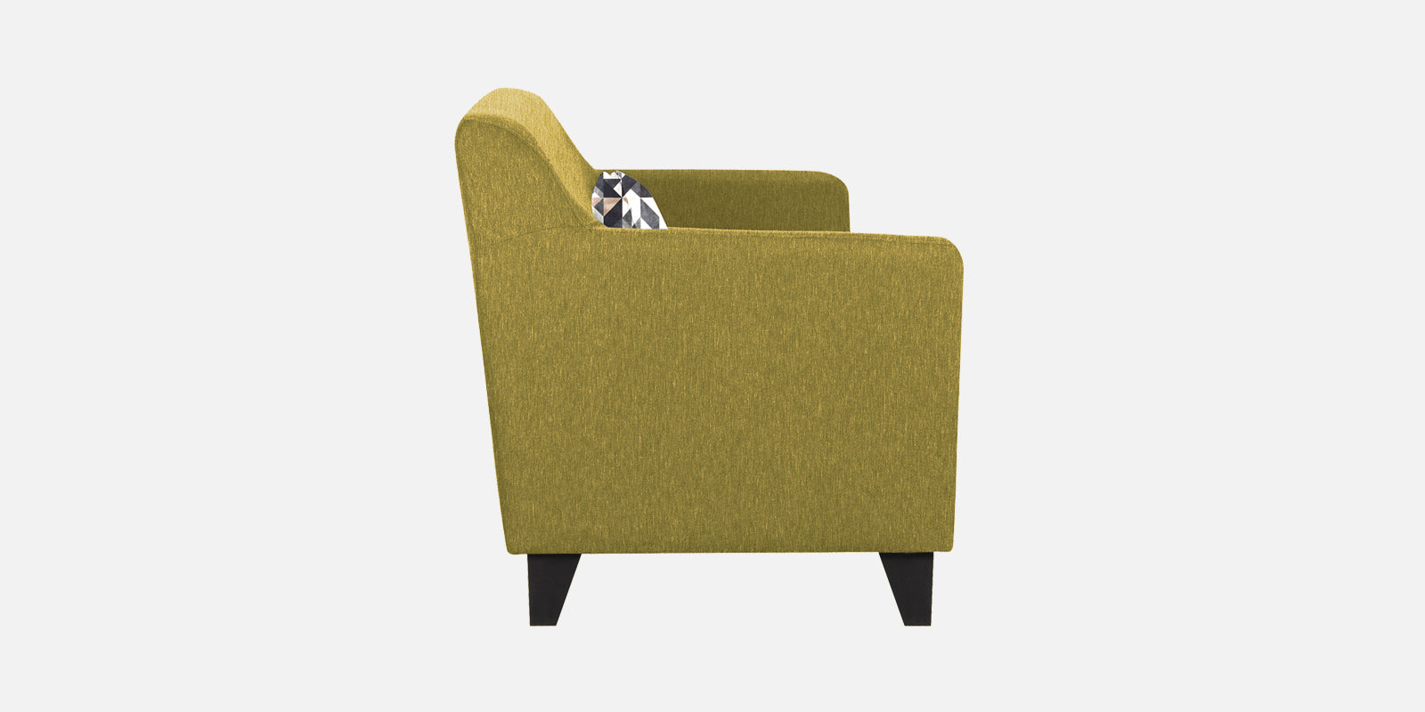Melaan Fabric 3 Seater Sofa In Parrot Green Colour - Febonic Living