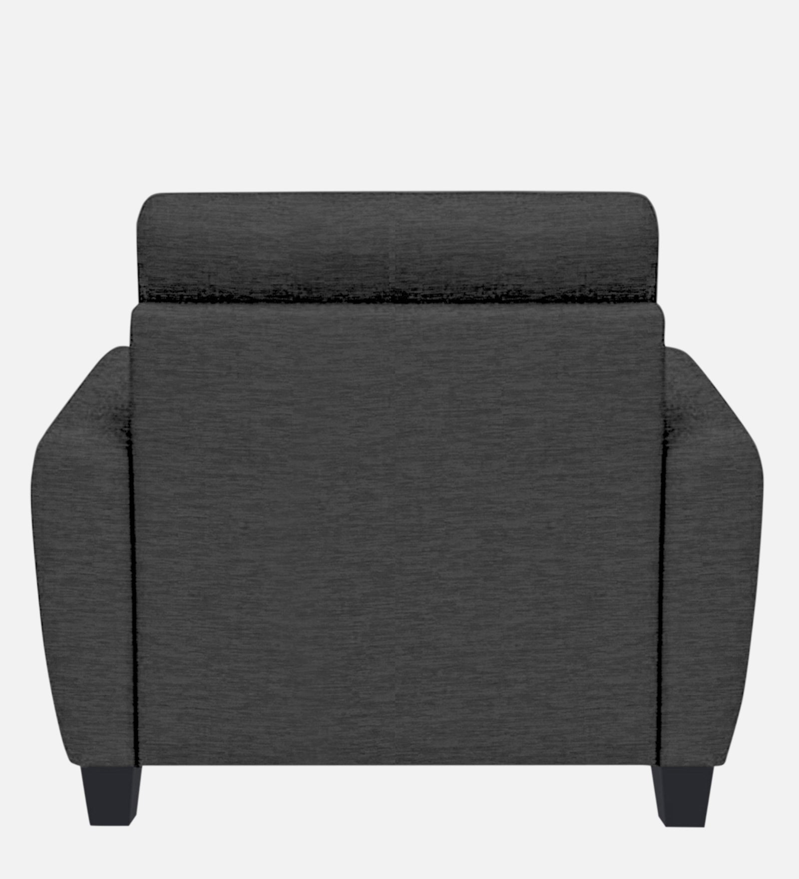 Bakadi Fabric 1 Seater Sofa In charcoal grey Colour - Febonic Living