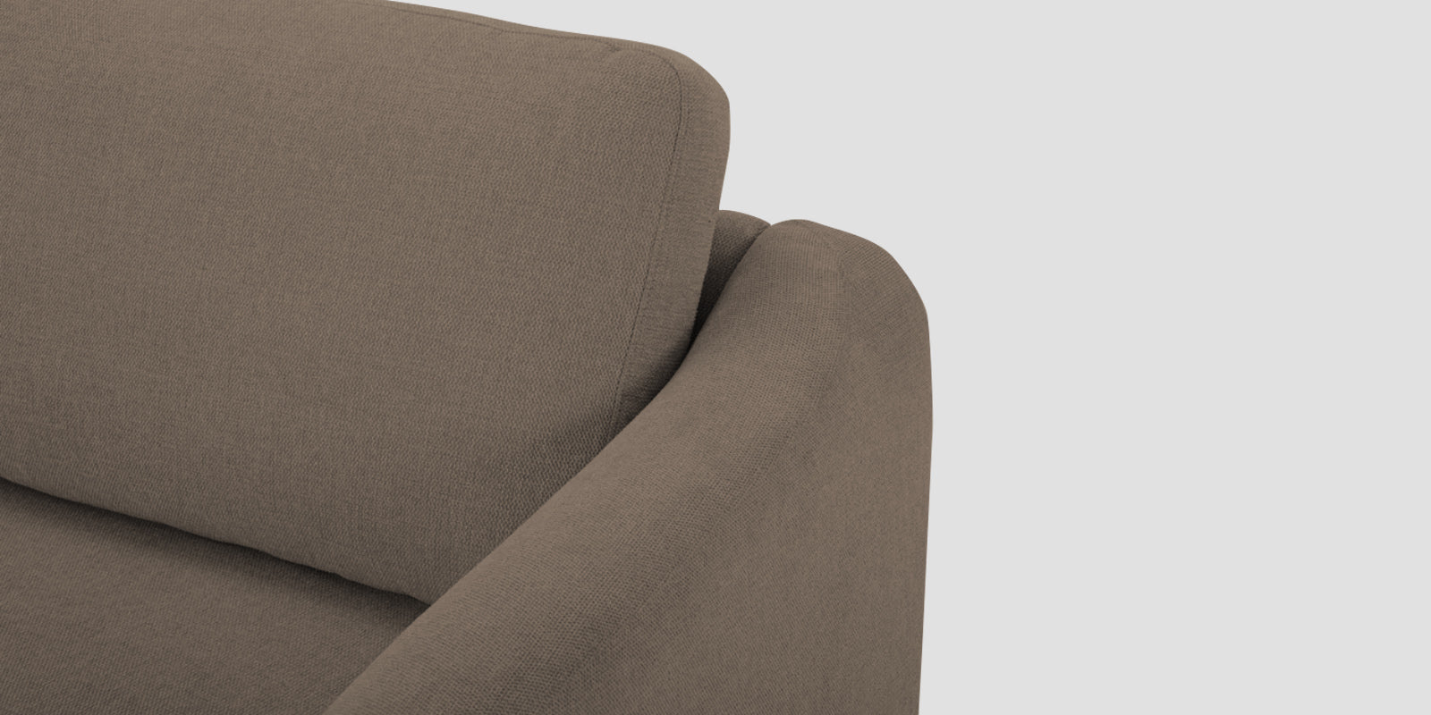 Elara Fabric 2 Seater Sofa in Hazel Beige Colour - Febonic Living
