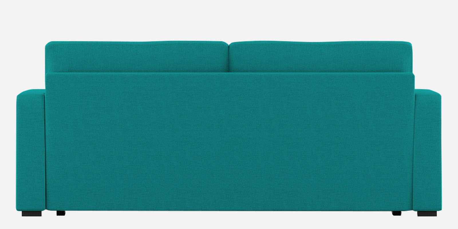 Rocky Fabric 3 Seater Pull Out Sofa Cum Bed In Sea Green Colour With Storage - Febonic Living
