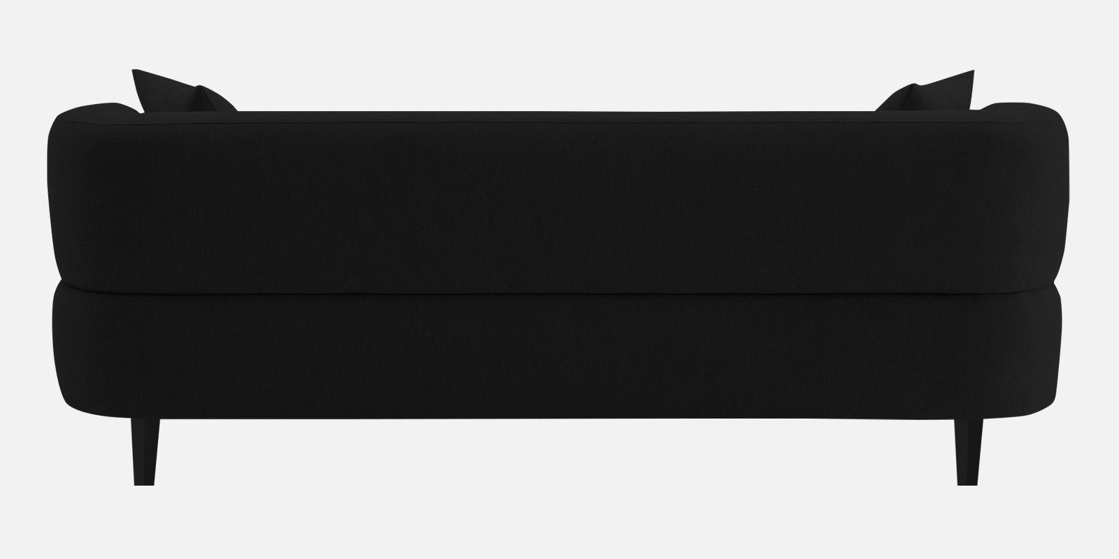 Carson Fabric 3 Seater Sofa In Heather Black Colour - Febonic Living