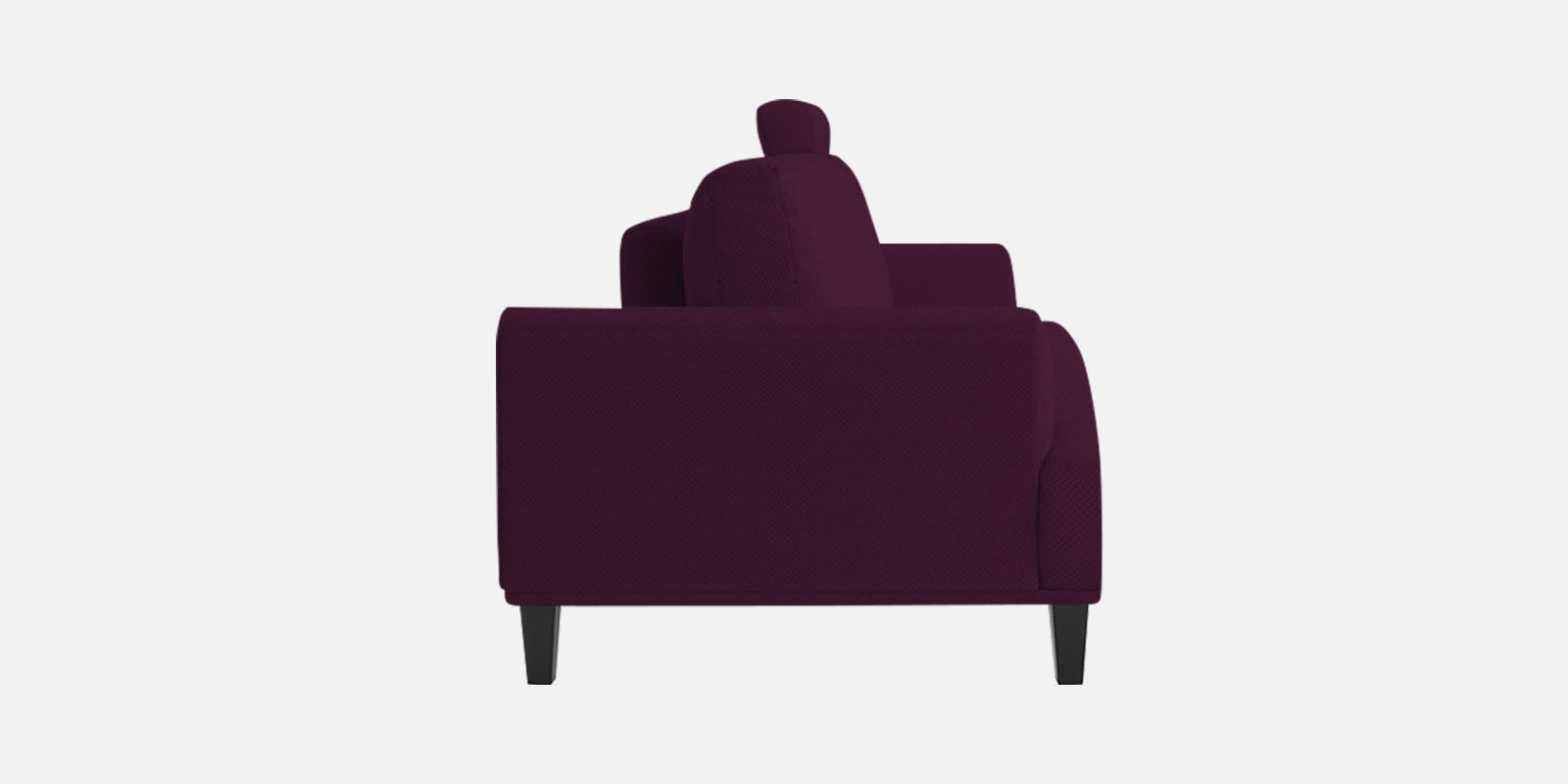 Como Fabric 2 Seater Sofa In Greek Purple Colour - Febonic Living
