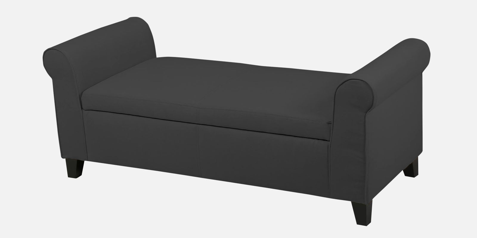 Molo Fabric 2 Seater Recamier in Charcoal Grey Colour With Storage