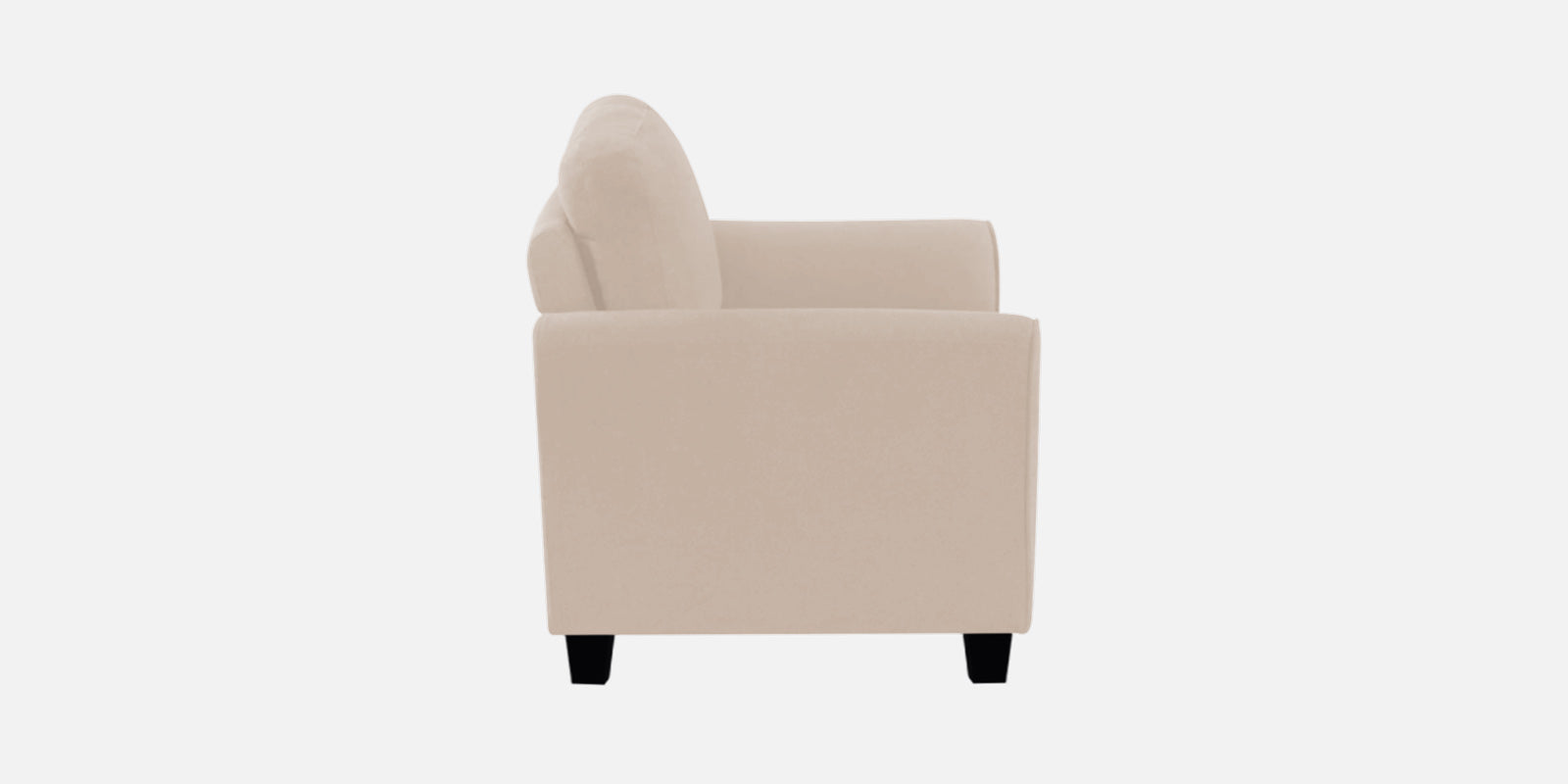 Daroo Velvet 3 Seater Sofa In Camel Beige Colour - Febonic Living