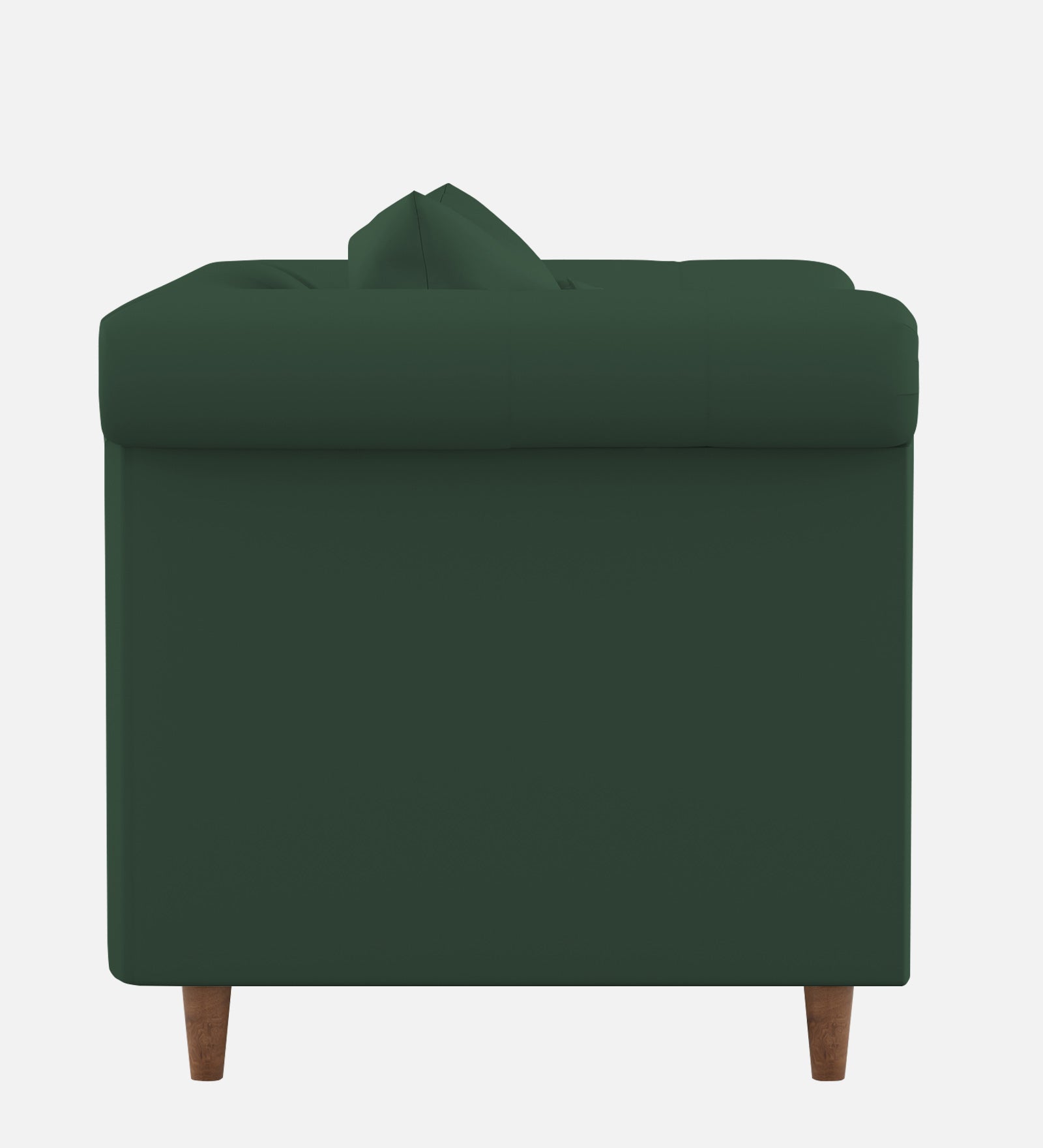 Rubi Velvet 1 Seater Sofa In Amazon Green Colour - Febonic Living