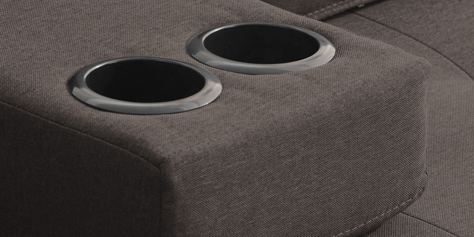 Jerry Fabric 3 Seater Convertible Sofa Cum Bed In Caspa Brown Colour - Febonic Living