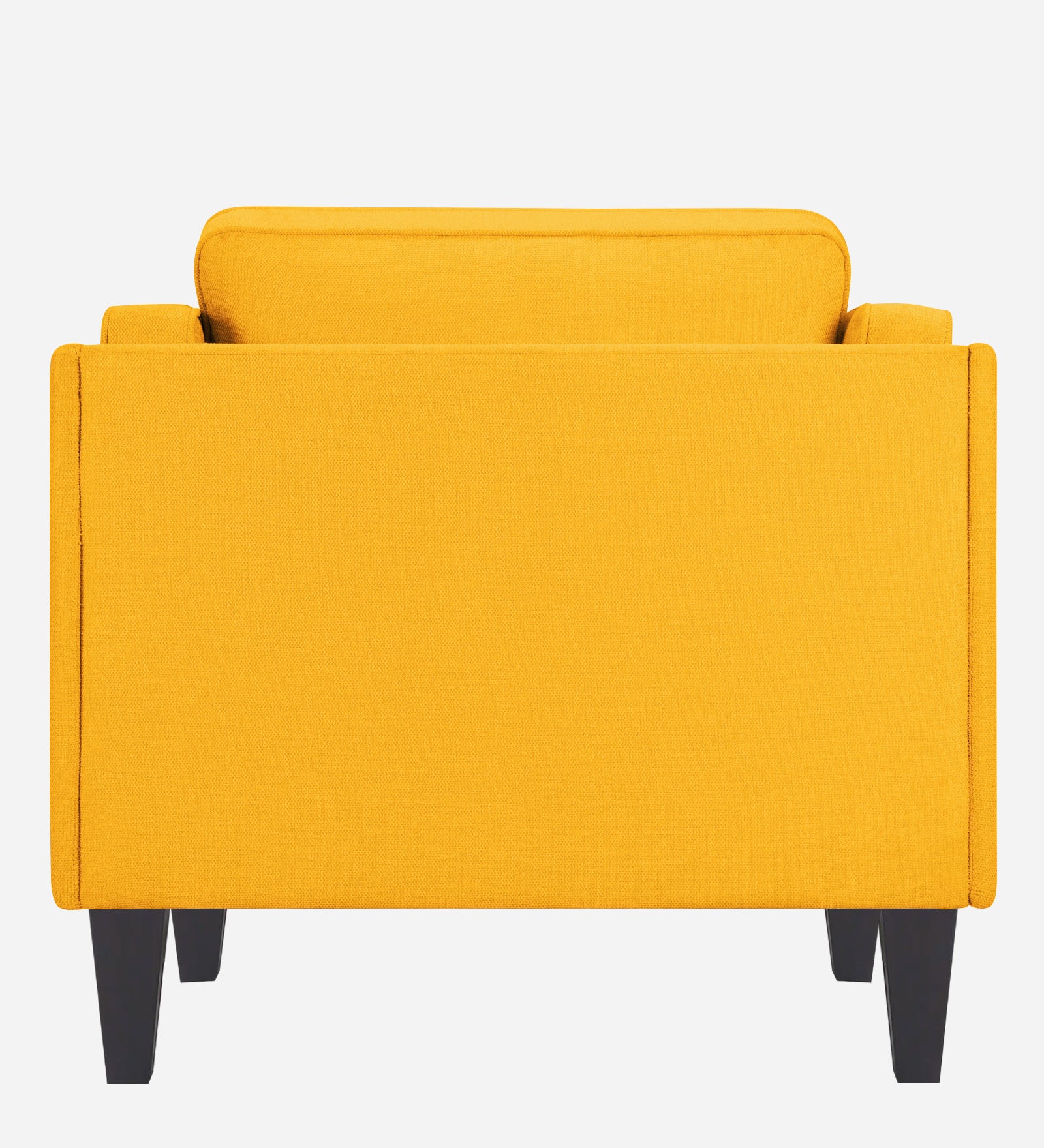 Siddy Fabric 1 Seater Sofa in Bold Yellow Colour