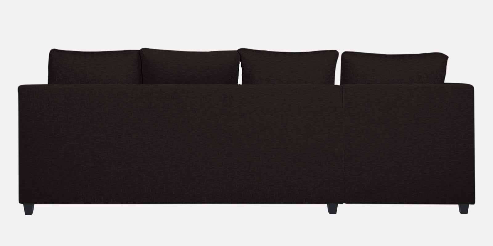 Nebula Fabric RHS Sectional Sofa (3+Lounger) In Cara Brown Colour - Febonic Living