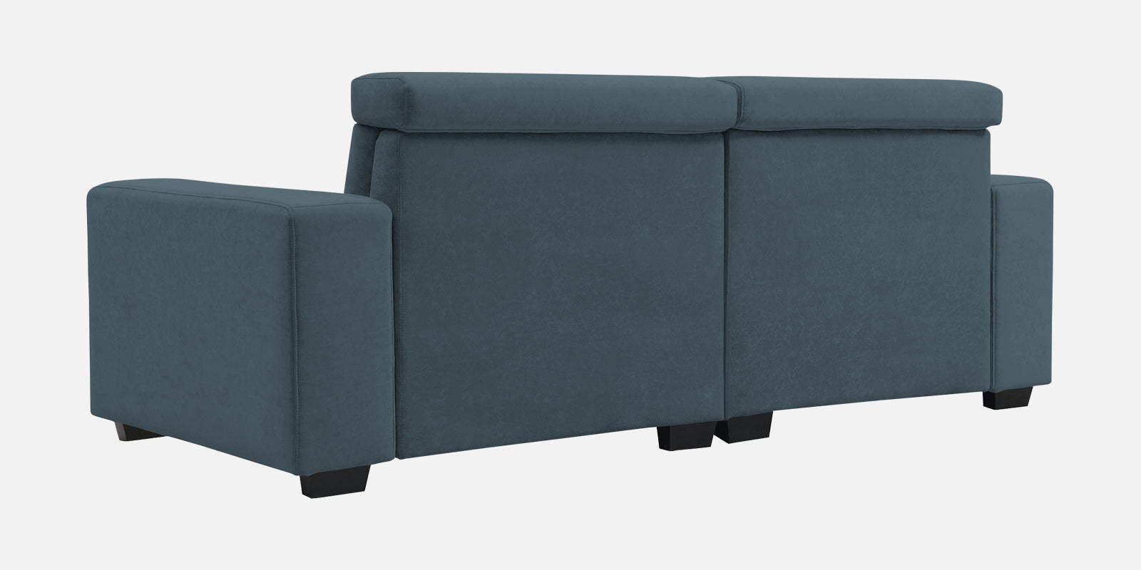 Hiro Fabric 2 Seater Sofa In Cobalt Blue Colour - Febonic Living