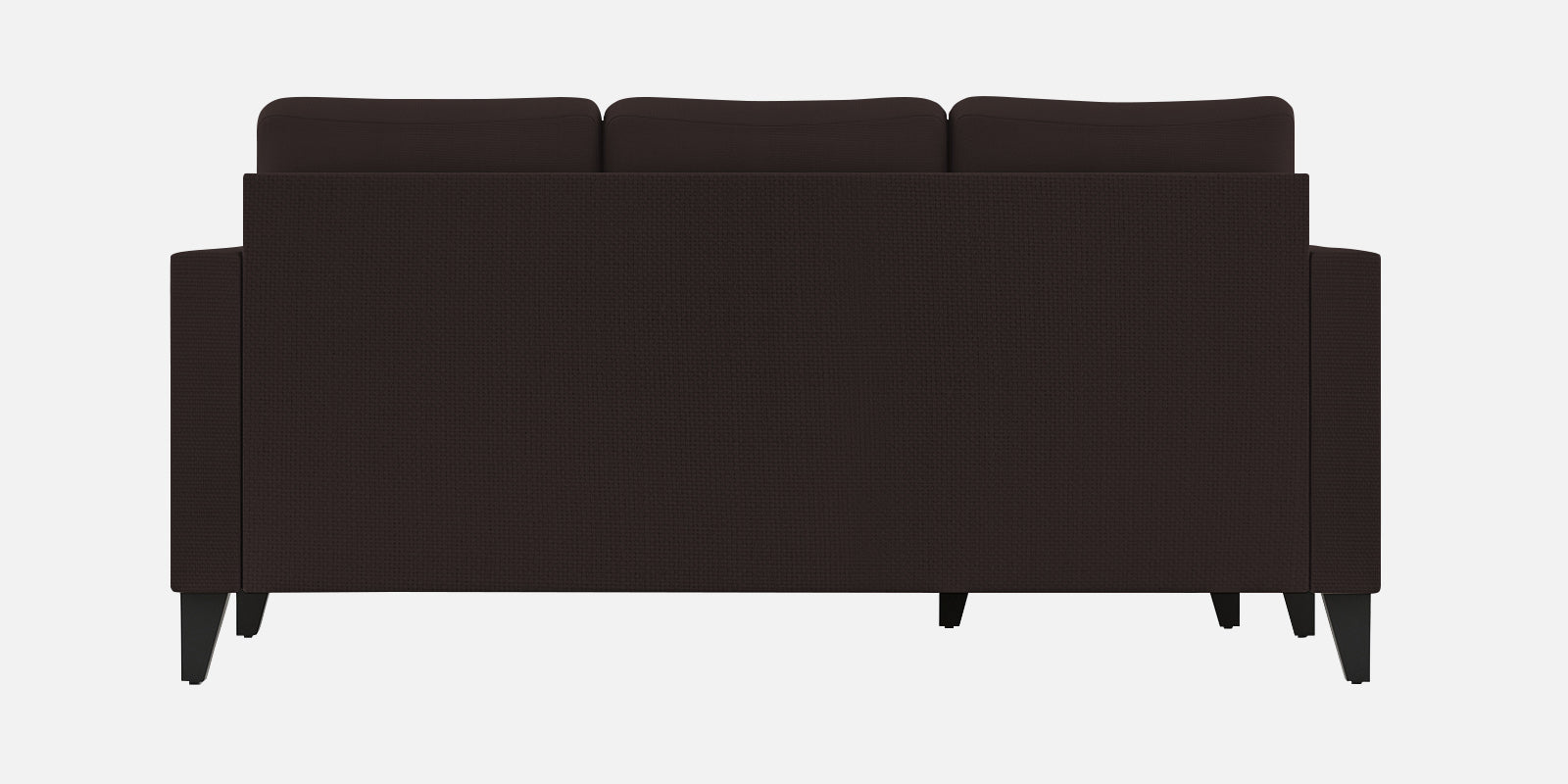 Nori Fabric RHS Sectional Sofa (2+Lounger) In Dark Brown Colour - Febonic Living