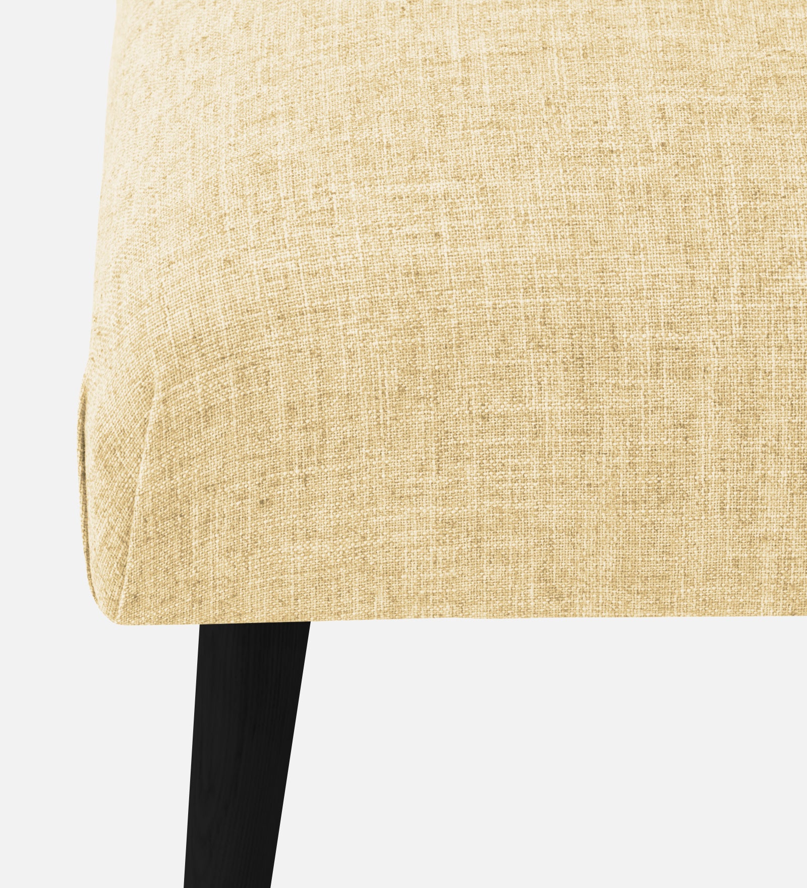 Adon Velvet Bench In Sandy Beige Colour - Febonic Living