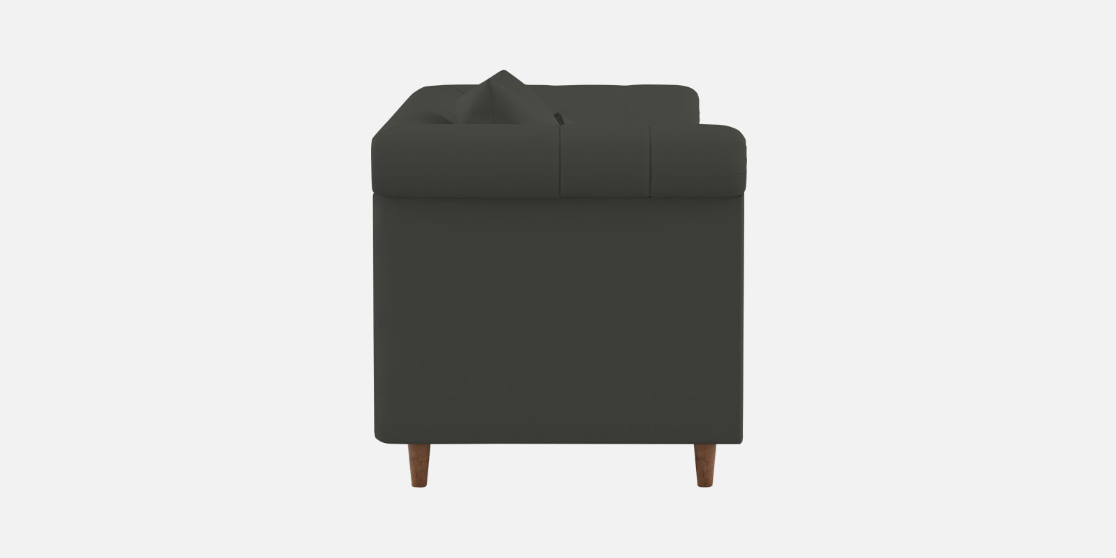 Rubi Velvet 2 Seater Sofa In Hory Grey Colour - Febonic Living