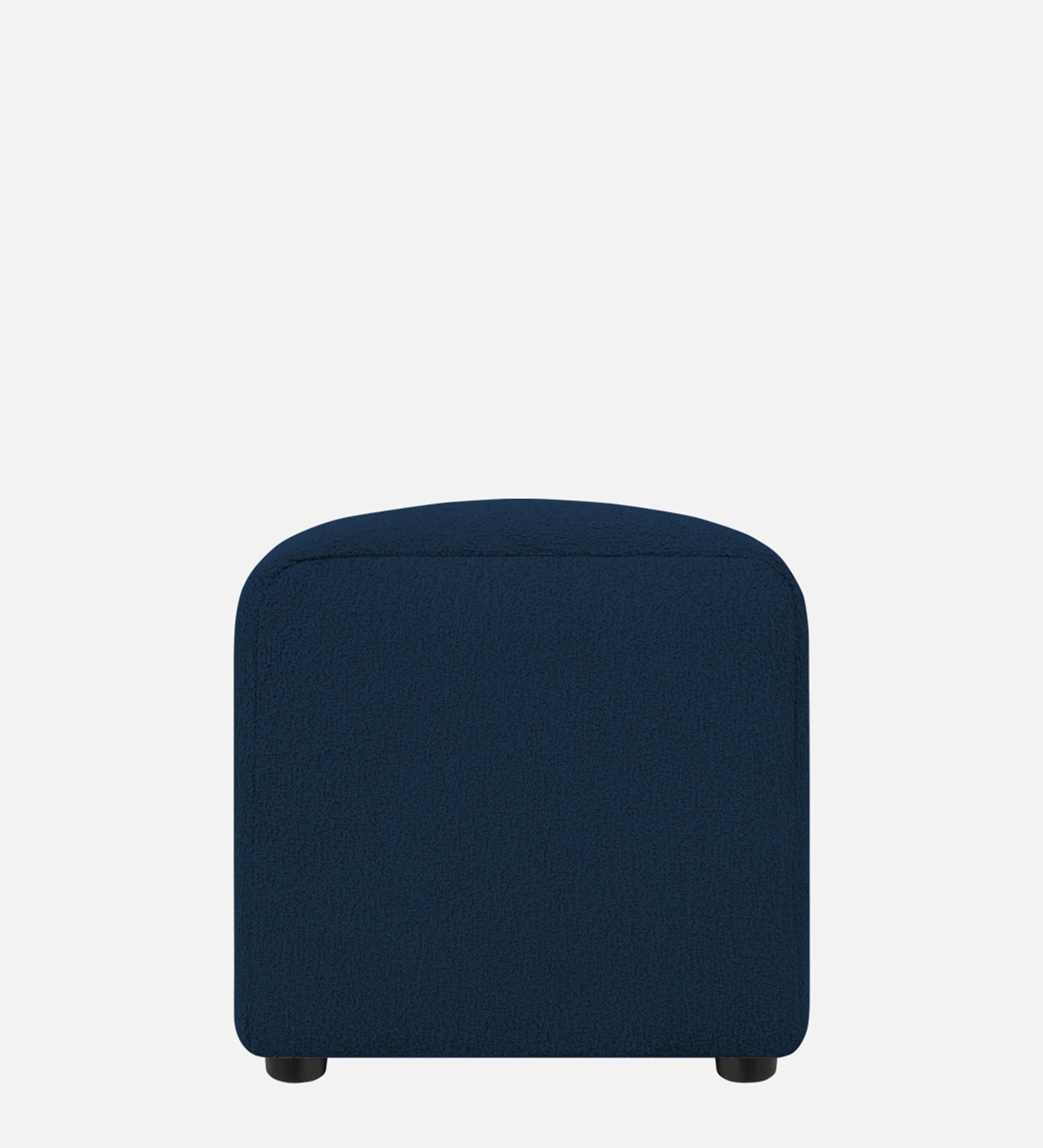 Rexi Boucle Fabric Bench In Danim Blue Colour - Febonic Living