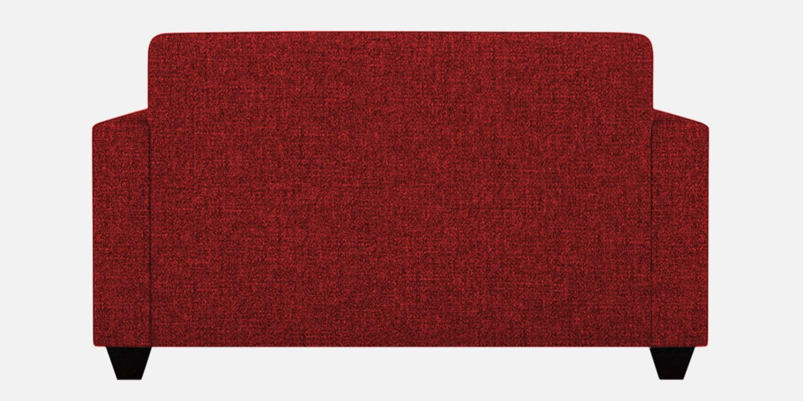 Lipu Fabric 2 Seater Sofa In Blood Maroon Colour