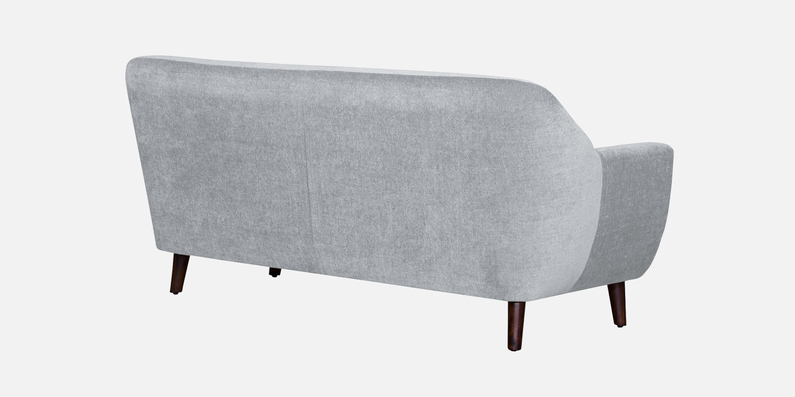 German Fabric 3 Seater Sofa In Coin Grey Colour - Febonic Living