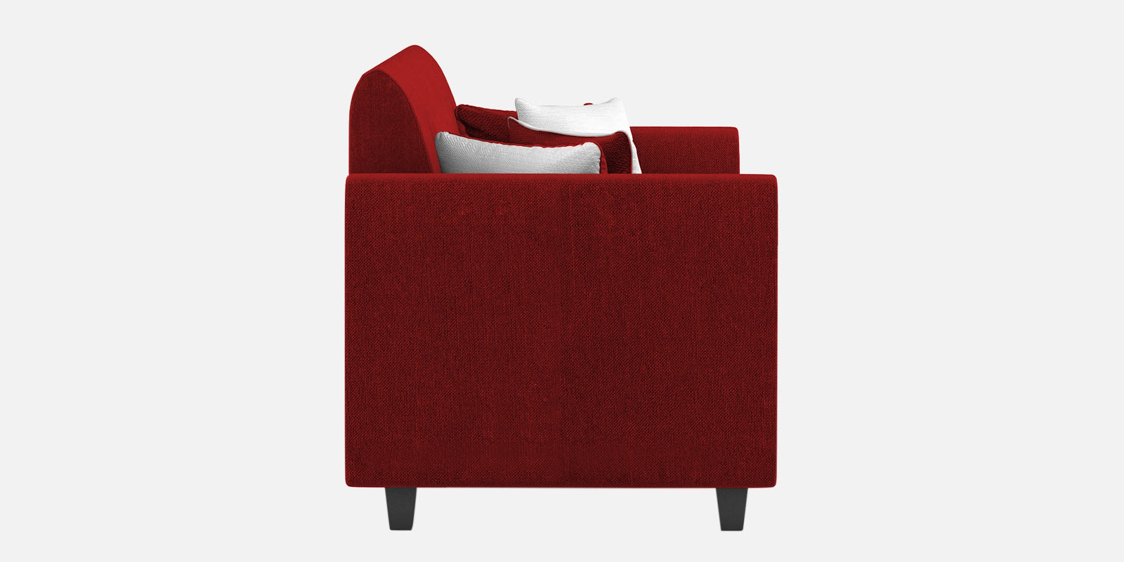 Denmark Fabric 3 Seater Sofa In Blood Maroon Colour - Febonic Living