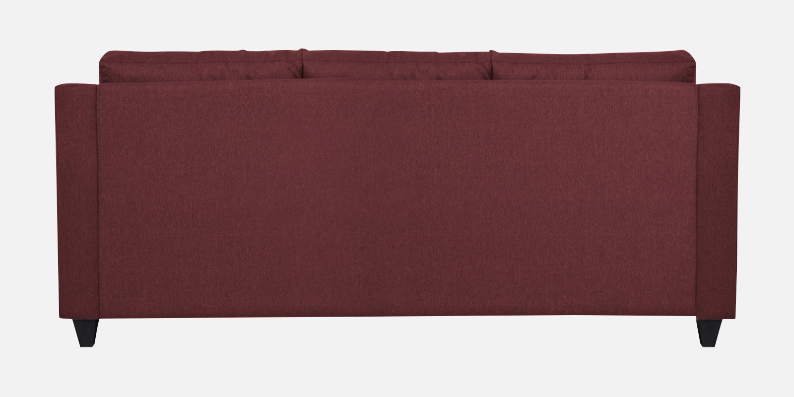 Welly Fabric 3 Seater Sofa In Blaze Red Colour - Febonic Living