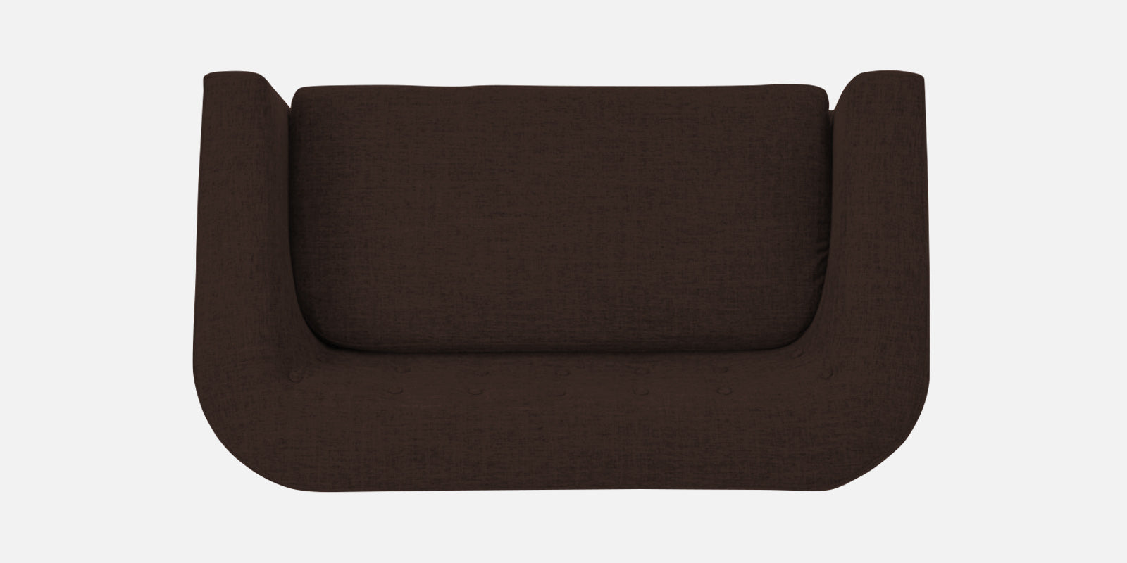 Casper Fabric 2 Seater Sofa In Coffee Brown Colour - Febonic Living