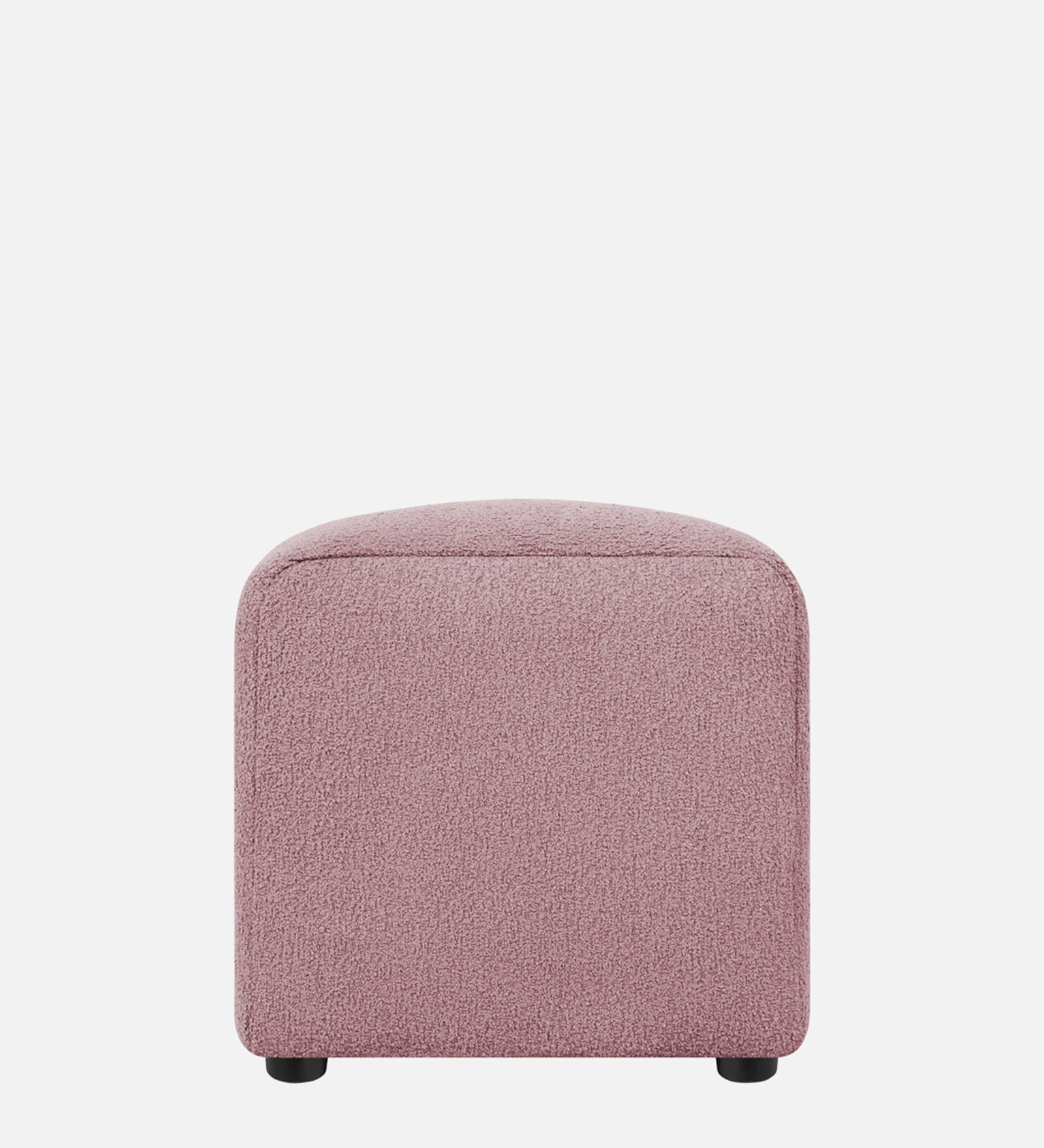 Rexi Boucle Fabric Bench In Basi Pinc Colour - Febonic Living