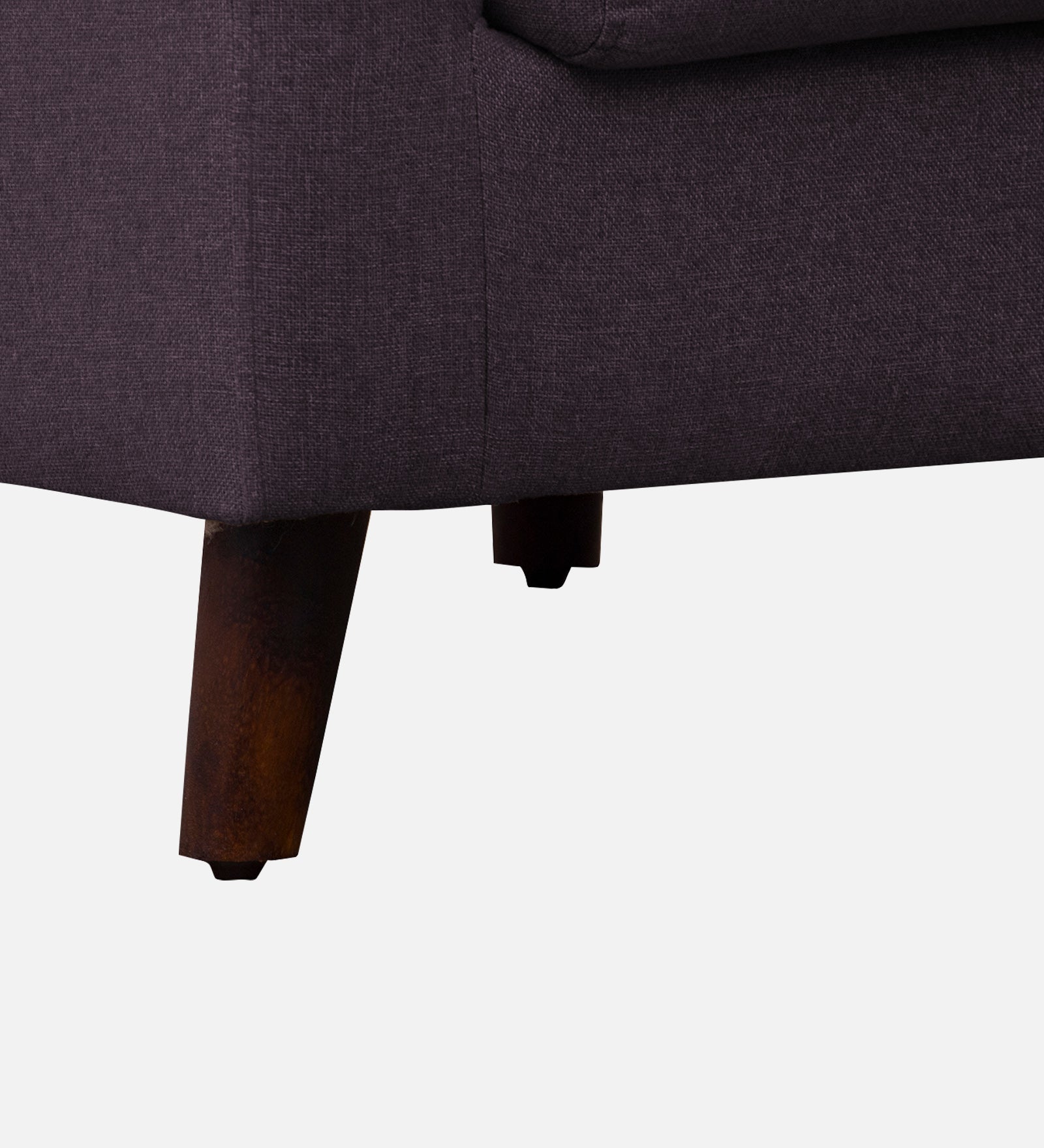 Kevin Fabric 1 Seater Sofa In Greek Purple Colour - Febonic Living