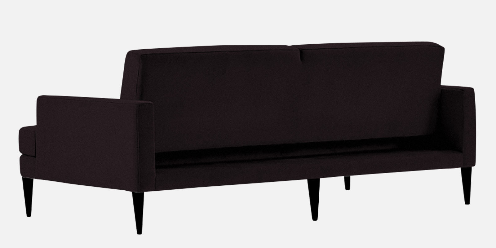 Zoya Fabric 3 Seater Convertible Sofa Cum Bed In Cara Brown Colour - Febonic Living