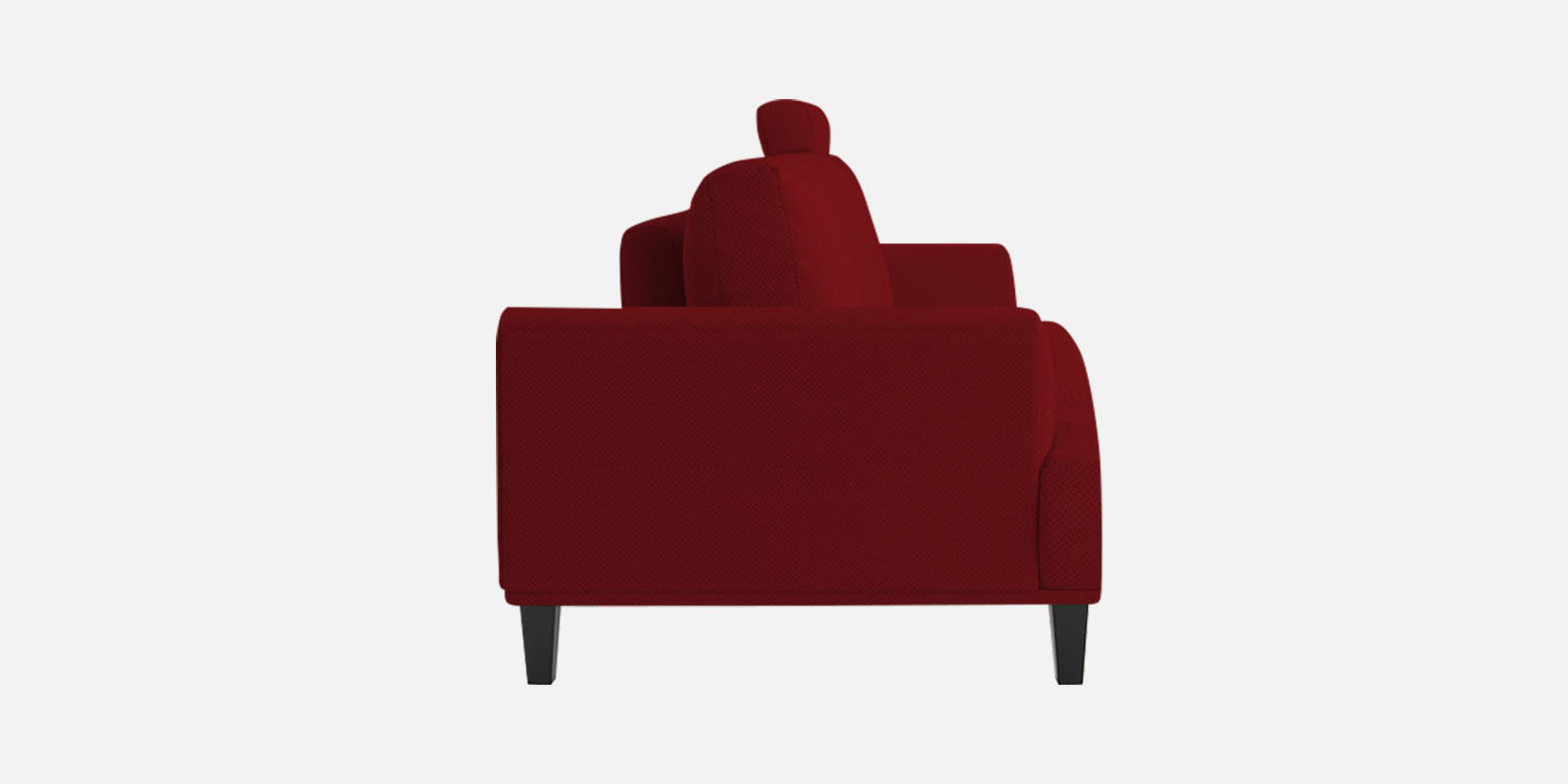 Como Fabric 2 Seater Sofa In Blood Maroon Colour - Febonic Living