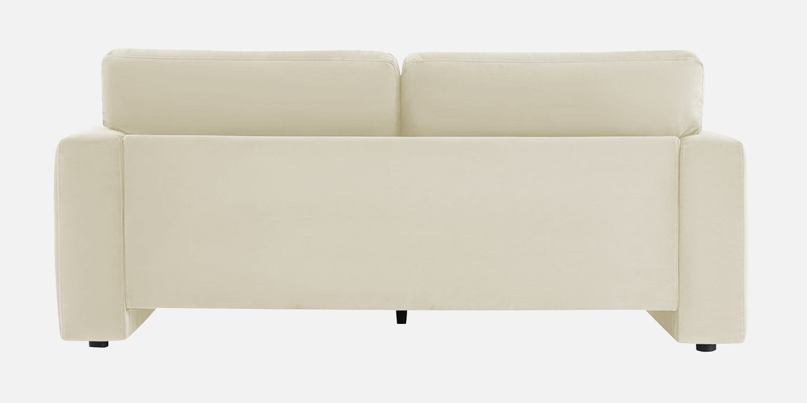 Kosta Velvet 2 Seater Sofa In Warm White Colour - Febonic Living