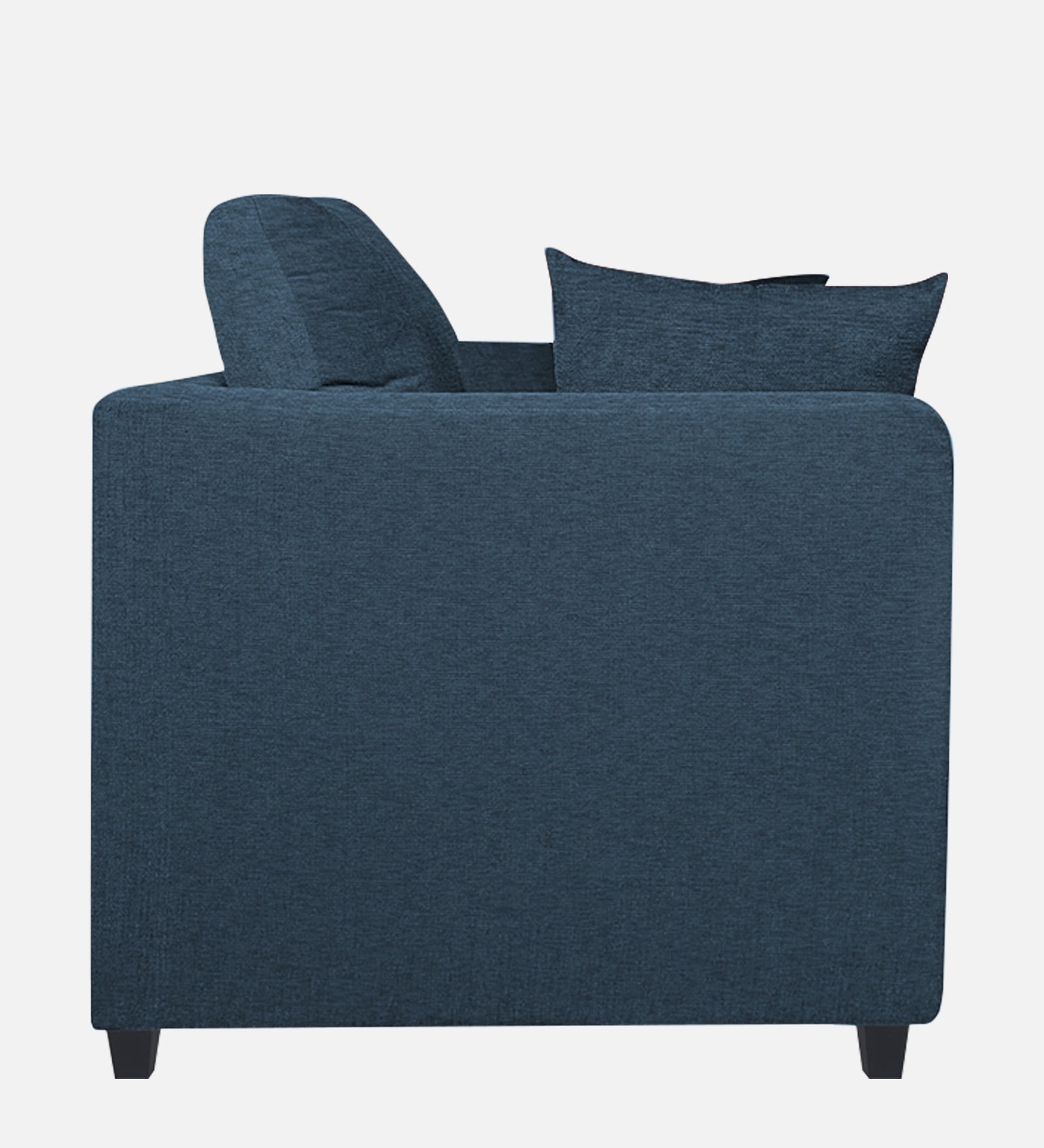 Nuska Fabric 1 Seater Sofa In Light Blue Colour - Febonic Living