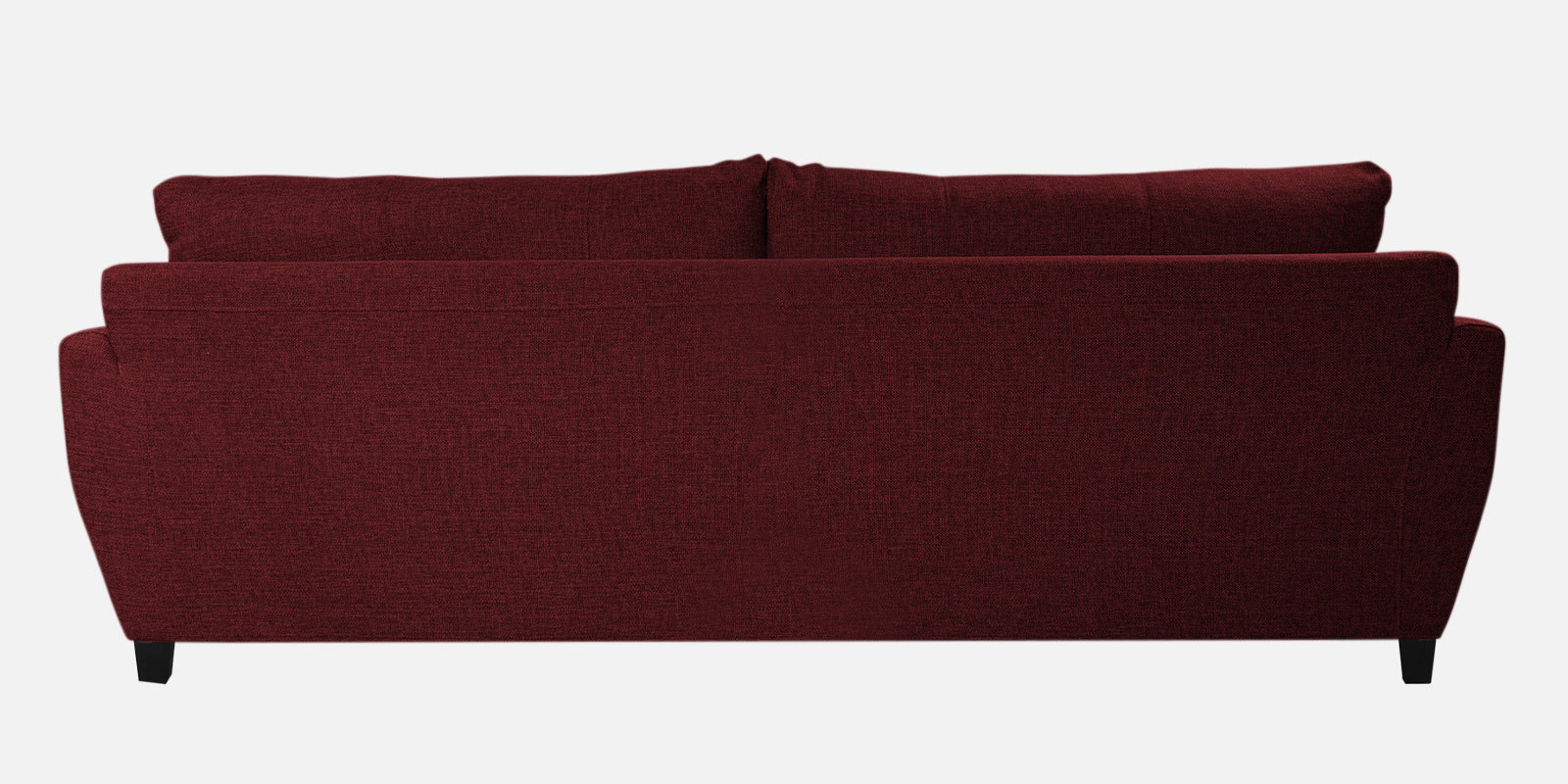 Mario Fabric 3 Seater Sofa In Blood Maroon Colour - Febonic Living