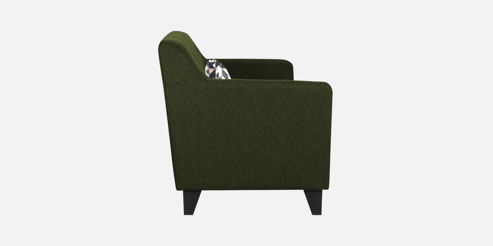 Melaan Fabric 2 Seater Sofa In Olive Green Colour - Febonic Living