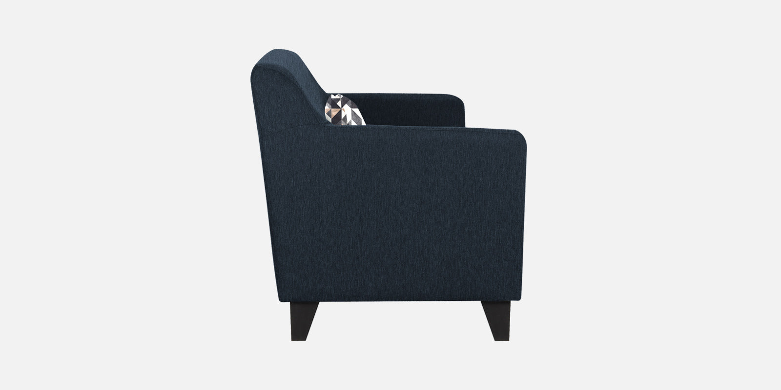 Melaan Fabric 2 Seater Sofa In Denim Blue Colour - Febonic Living