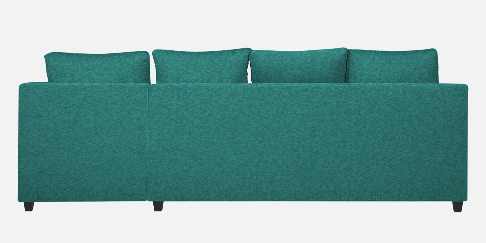 Nebula Fabric LHS Sectional Sofa (3+Lounger) In Sea Green Colour - Febonic Living