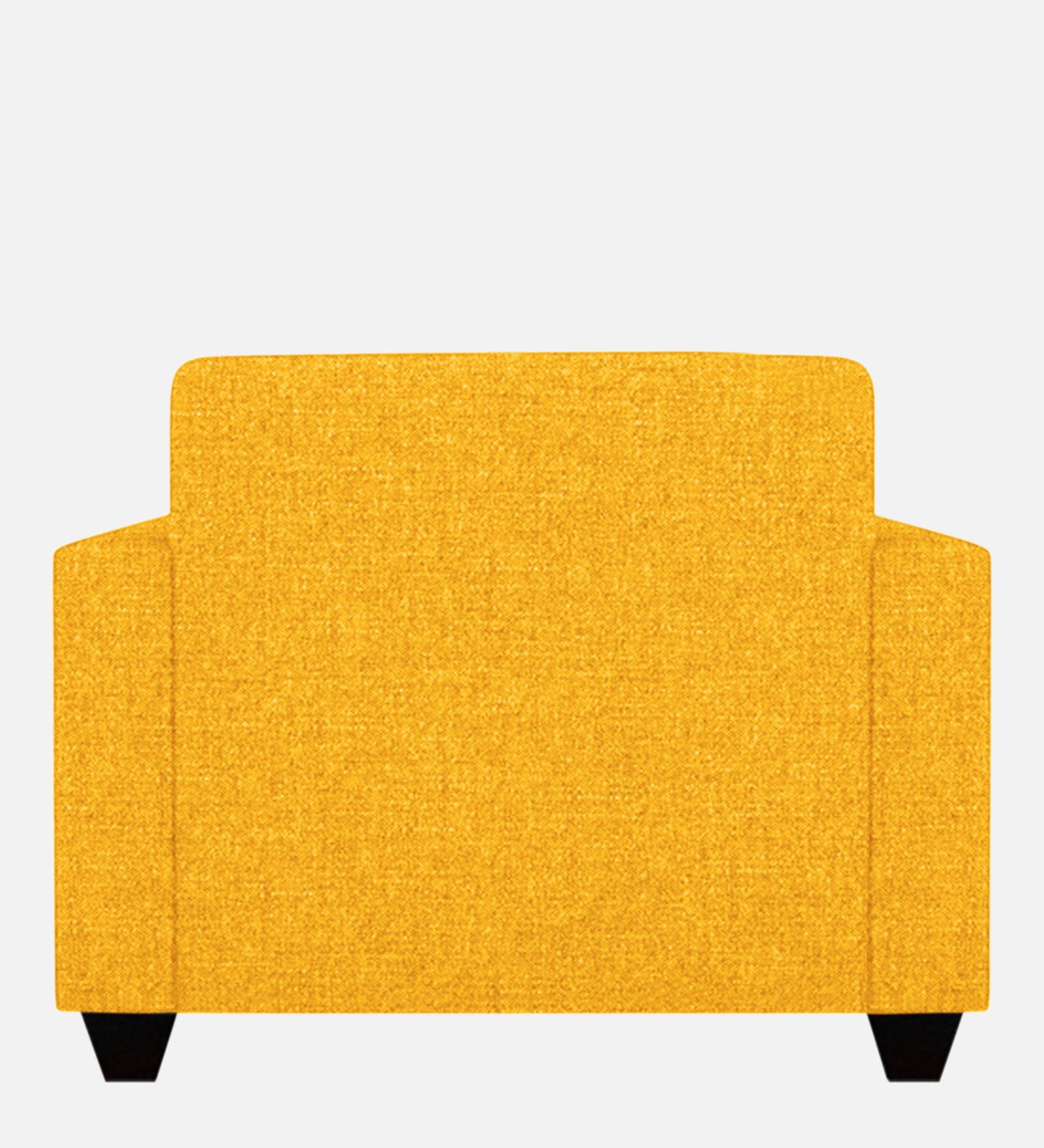 Nebula Fabric 1 Seater Sofa In Bold Yellow Colour