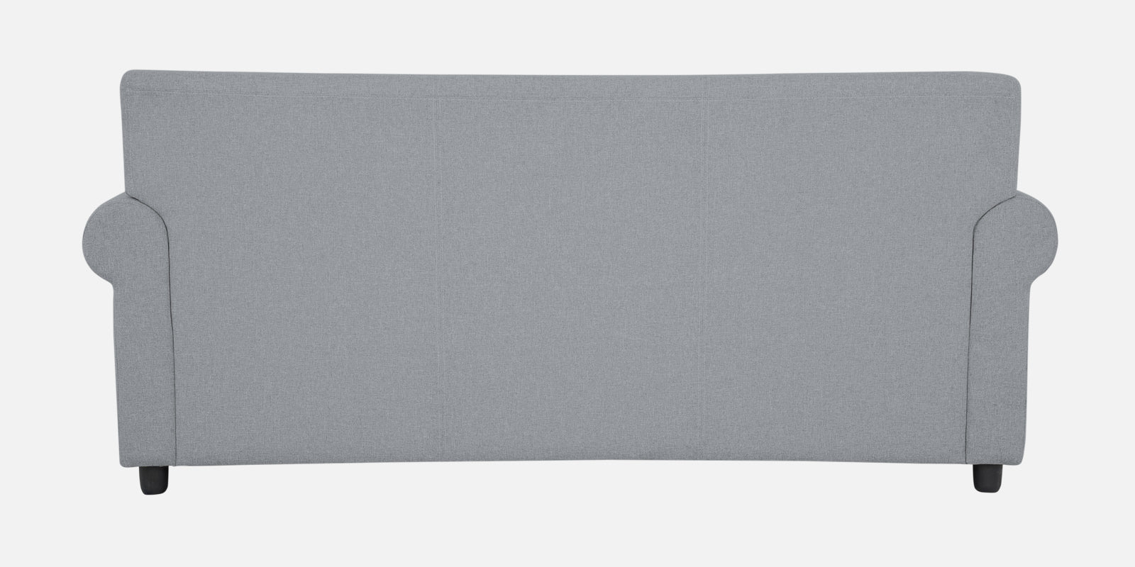 Ribby Fabric 3 Seater Sofa in Coin Grey Colour