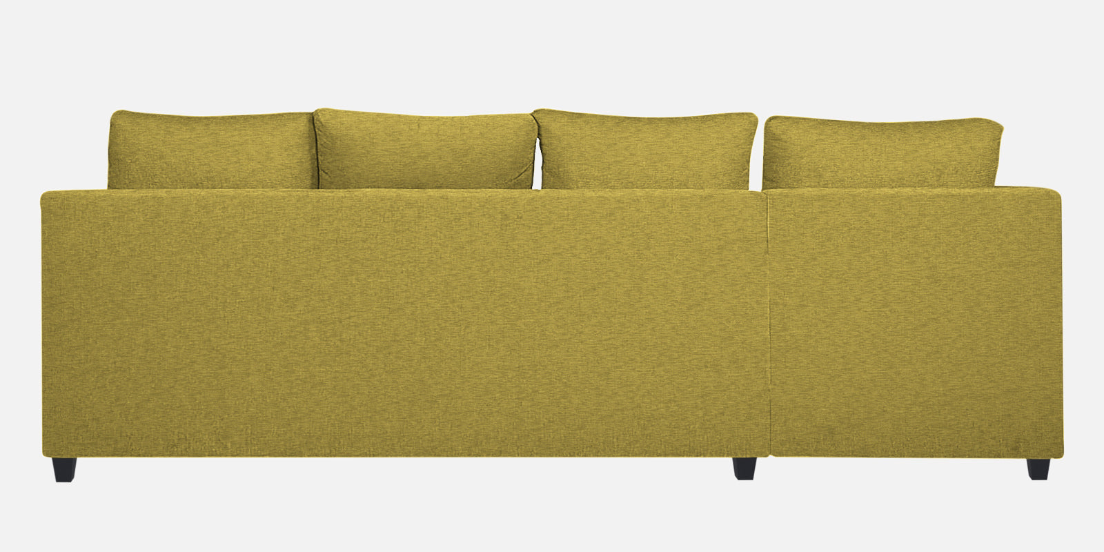 Nebula Fabric RHS Sectional Sofa (3+Lounger) In Parrot Green Colour - Febonic Living