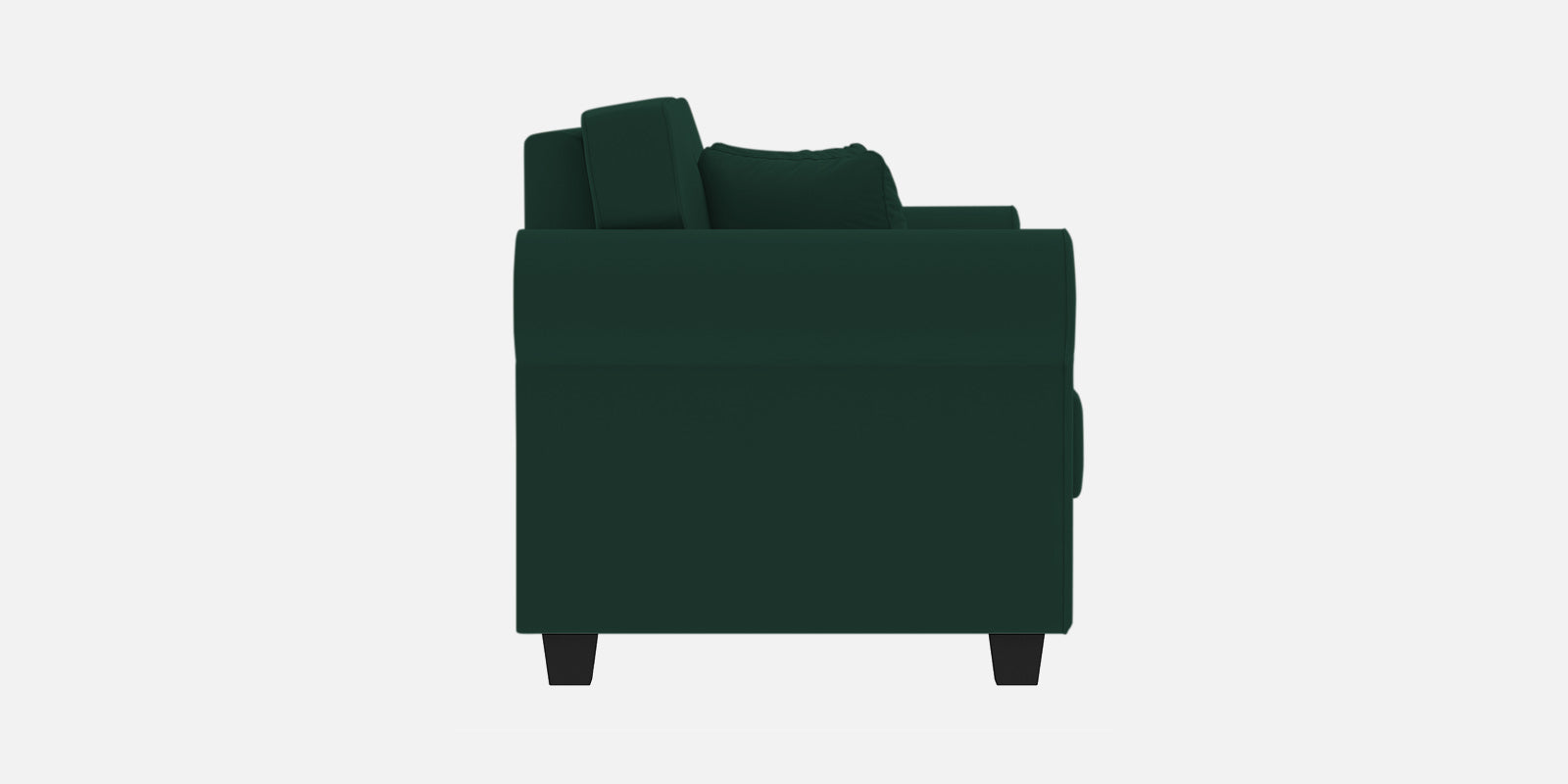 Numonk Velvet 2 Seater Sofa In Forest Green Colour - Febonic Living