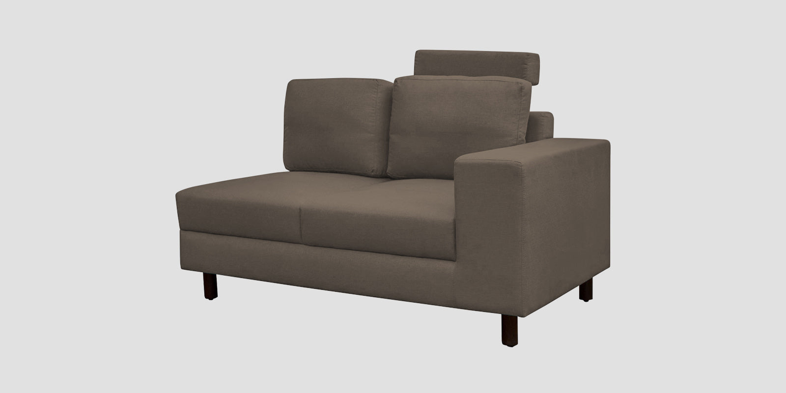 Betty Fabric 6 Seater LHS Corner sofa In Hazel Beige Colour - Febonic Living