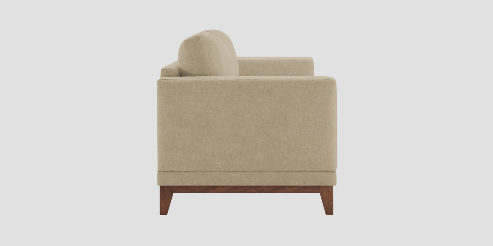 Esha Fabric 3 Seater Sofa In Honey Beige Colour - Febonic Living