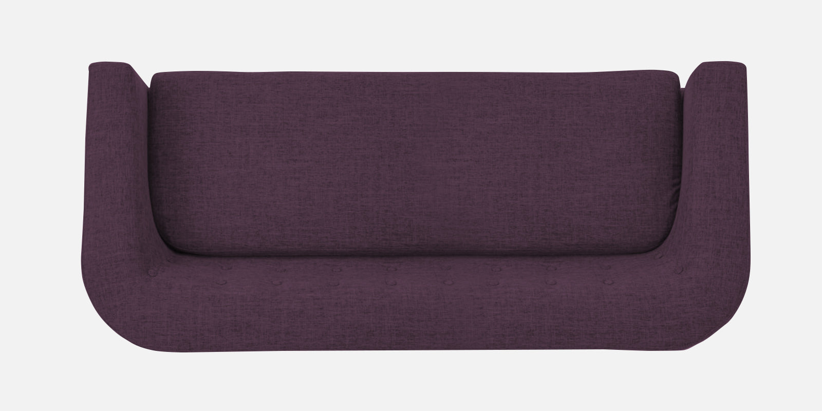 Casper Fabric 3 Seater Sofa In Greek Purple Colour - Febonic Living