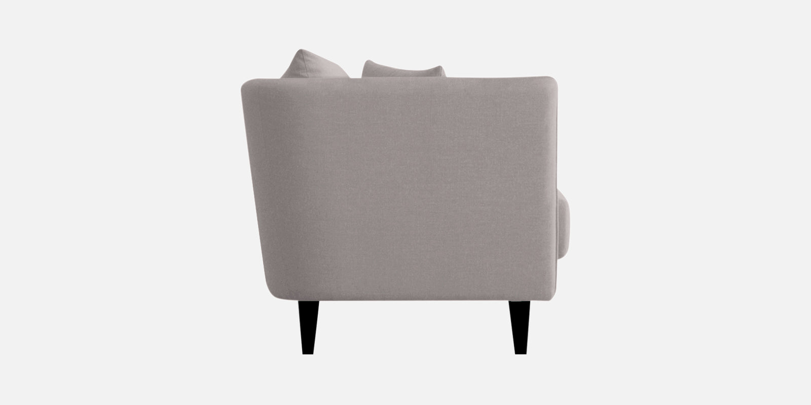 Norway Velvet 3 Seater Sofa In Pearl Grey Colour - Febonic Living