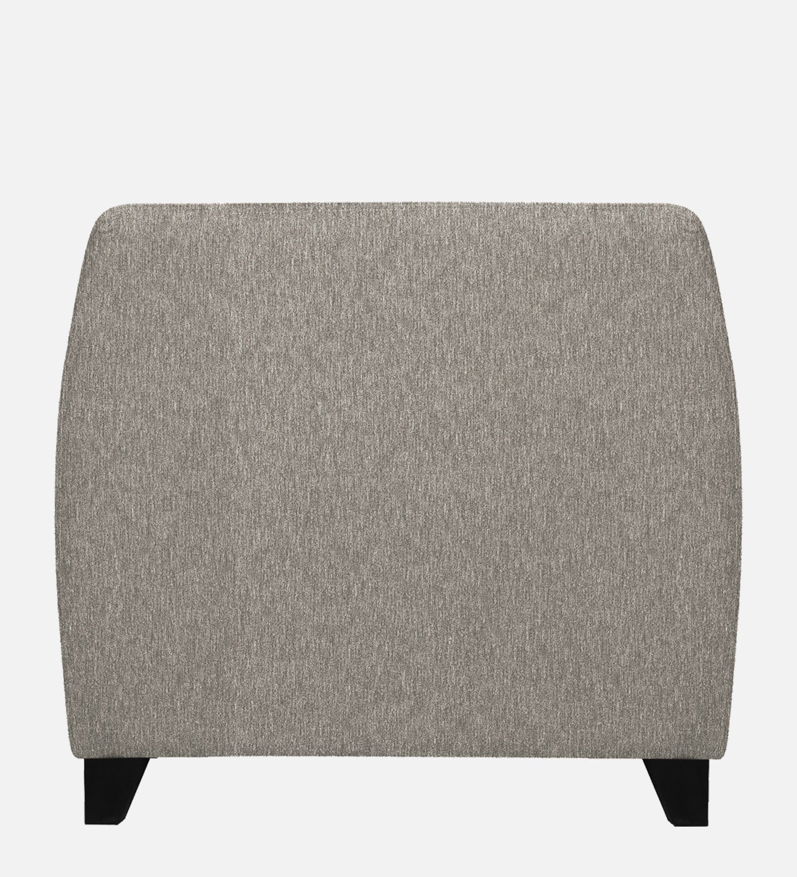 Melaan Fabric 1 Seater Sofa In Ash Grey Colour - Febonic Living