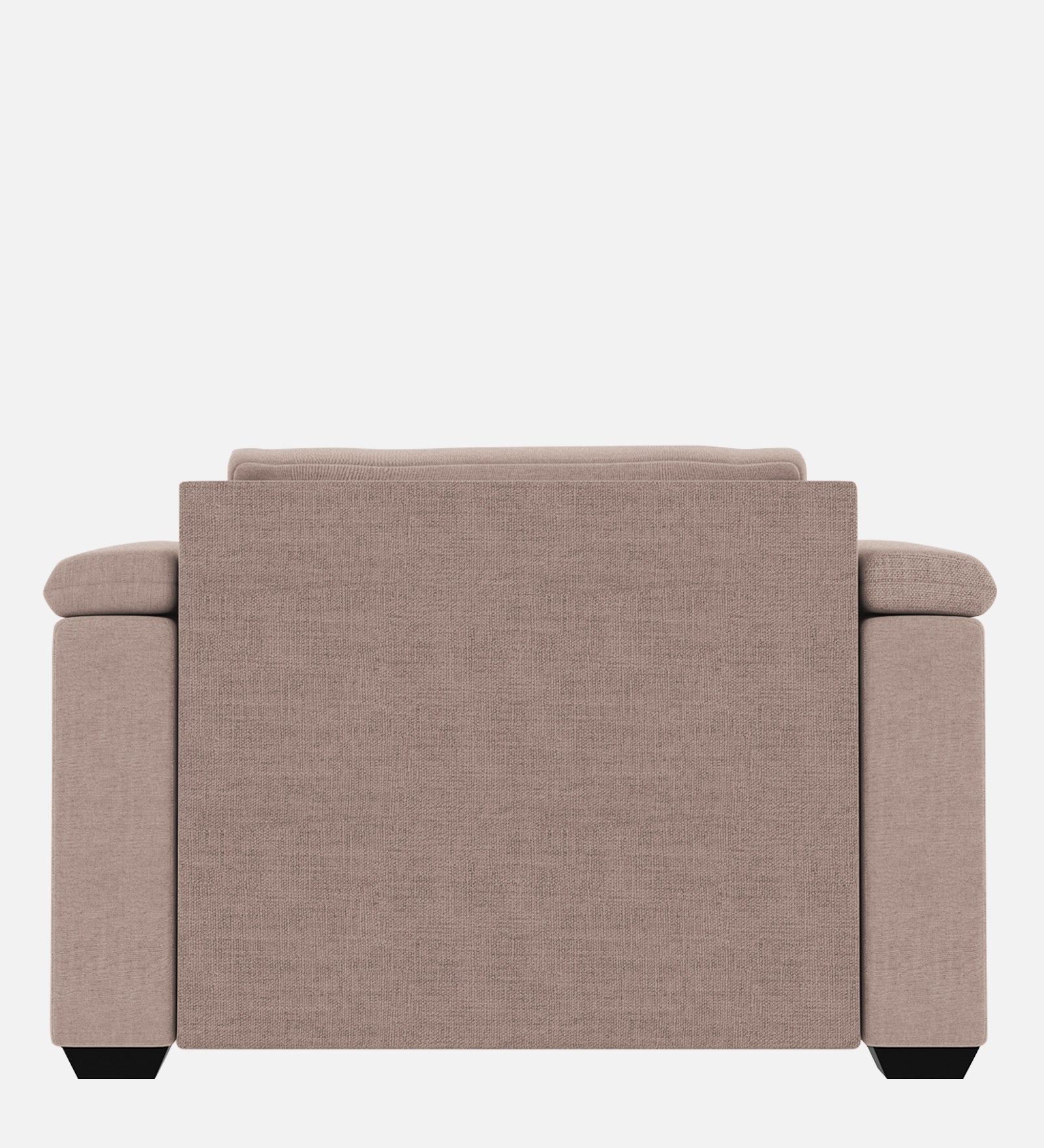 Andres Fabric 1 Seater Sofa In Mush Beige Colour - Febonic Living